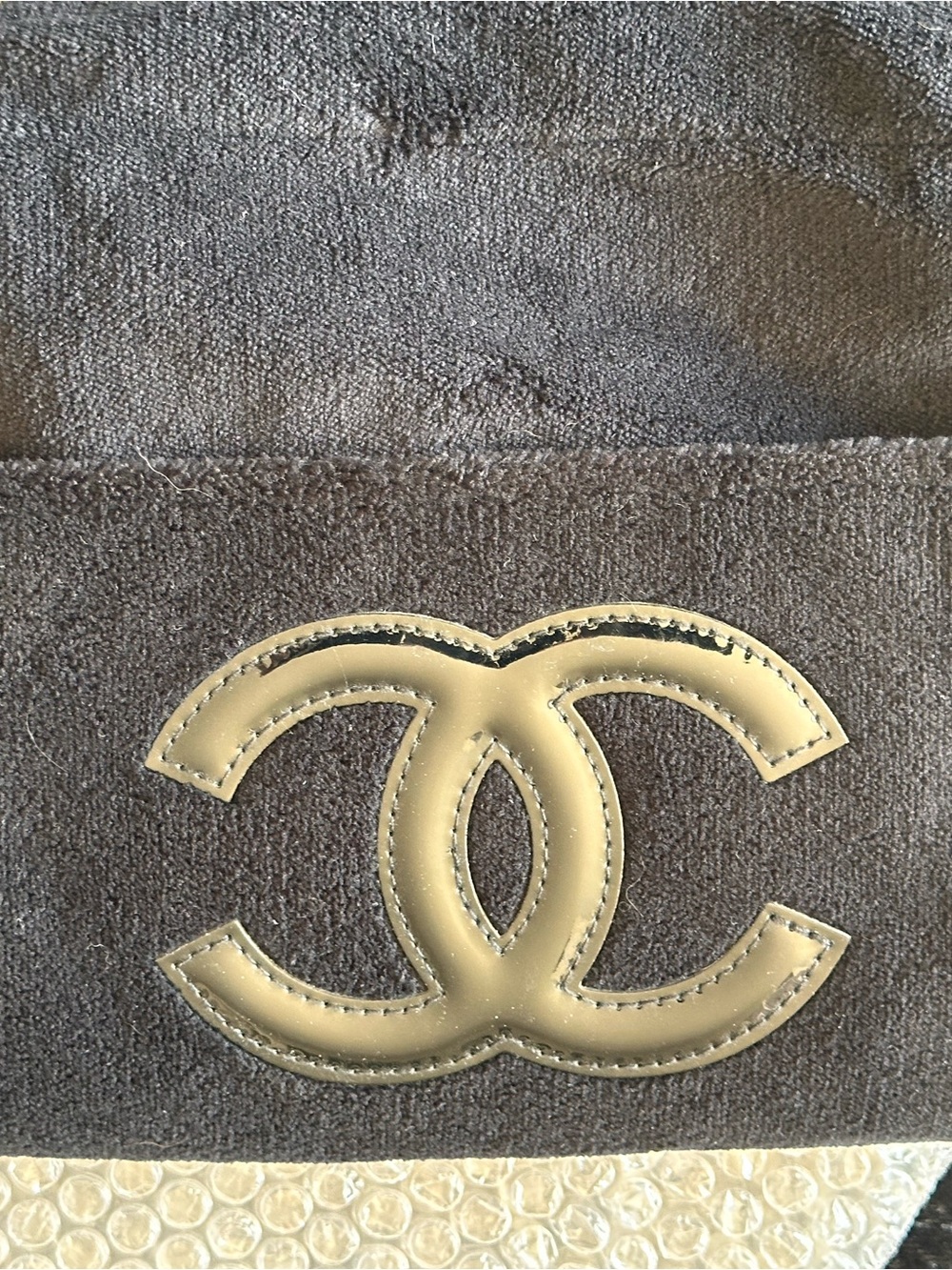 CHANEL PRECISION Shoulder/Crossbody/Clutch Bag 
with Black Interlocking CC Logo - Picture 3 of 7